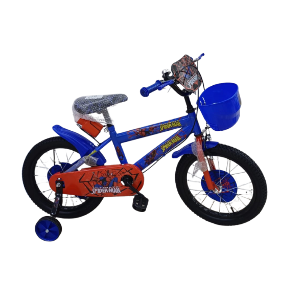 صورة ️ سيكل سبايدرمان أطفال مقاس 16